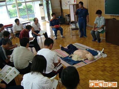 宮田中の教職員がaedや心肺蘇生の講習を受講｜ニュース｜伊那谷ねっと