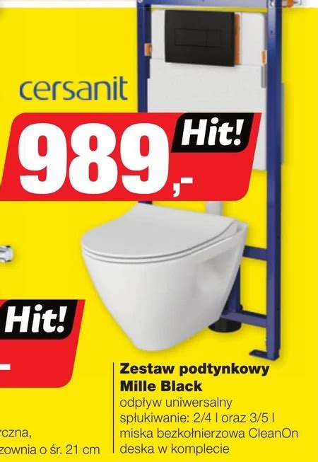 Zestaw Podtynkowy Cersanit Promocja Bricomarche Ding Pl