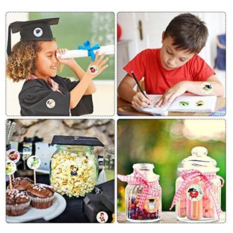 HOWAF 144 Pcs Preschool Graduation Decoration Stickers Congrats Grad EBay