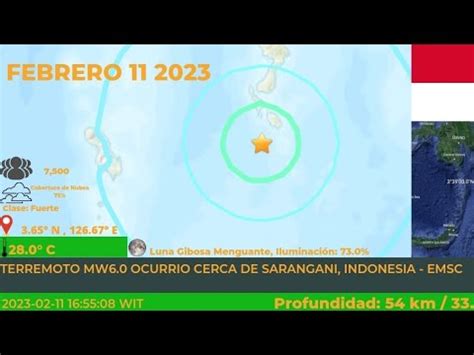 Animacion Ondas Sismicas Durante El Terremoto Mw Al Norte Del Mar De