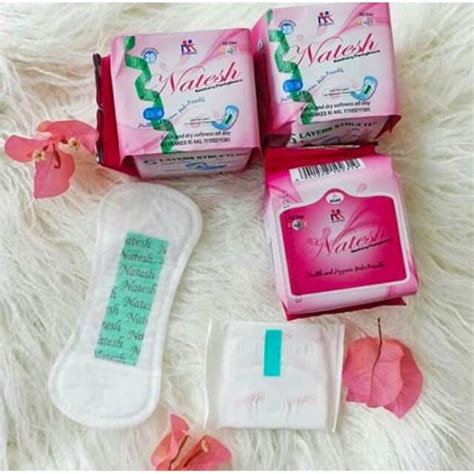 Jual Pembalut Herbal Natesh Pantyliner Sanitary Pads Pembalut