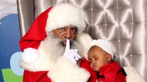 These Pictures Of This Baby Sleeping On Santa Will Melt Your Heart GMA