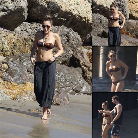 Glowing Confidence Miley Cyrus Radiates In Malibu Bikini Snaps