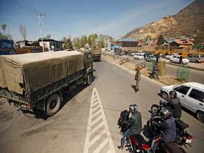 Jammu Srinagar Highway Ban Causes Inconvenience To Civilians India