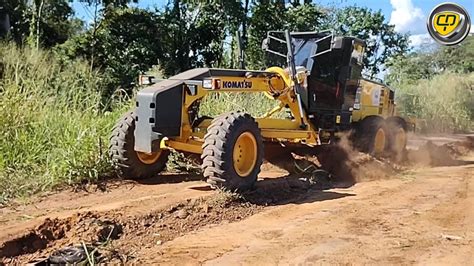 Patrol Na Limpeza De Ruas Motoniveladora Patrola Road Grader Motor