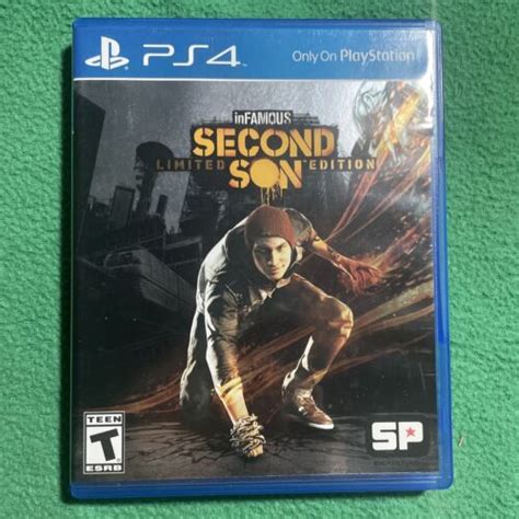 Infamous Second Son Limited Edition For Playstation Ps Ebay