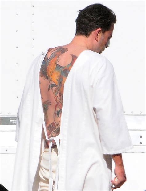 Ben Afflecks Epic Back Tattoo Is Even More Epic Than We Thought Gq