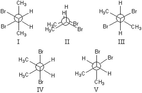 The Most Stable Conformation Of 23 Dibromobutane