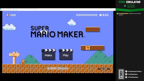 Super Mario Maker Online With Cemu Emulator Nintendo Wii U Live