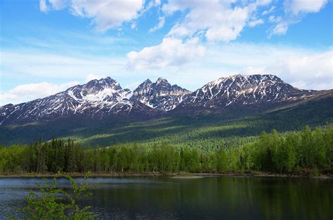 Reflections Lake Palmer Alaska Photograph by Robert Braley - Pixels