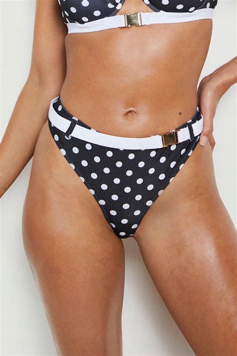 Boohoo xxq Od Groszki Bikini Dół M Ceny i opinie Ceneo pl