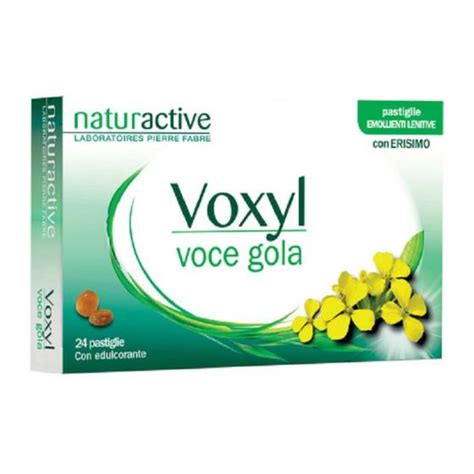 Voxyl Voce E Gola Caramelle Con Erisimo 24 Pastiglie