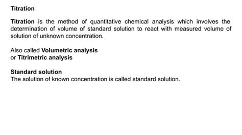 Law Of Equivalence Normality Equation Titration Pdf