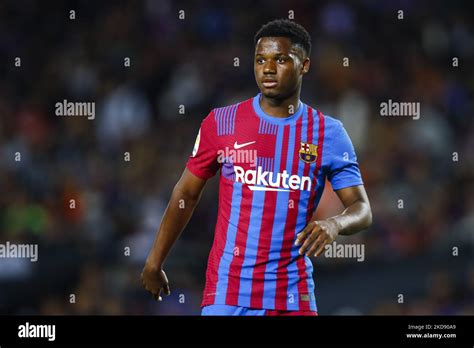 10 Ansu Fati Of Fc Barcelona During The La Liga Match Between Fc