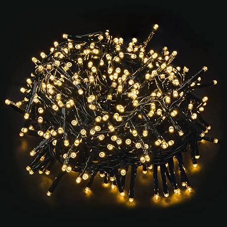 Emos LED Lichterkette Typ Cluster warm Länge 8m 400 LEDs 230V mit