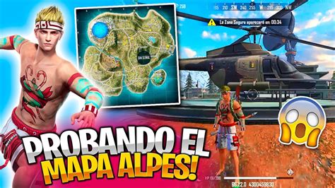 Gratis Invierno Infernal Probando El Nuevo Mapa Alpes Free Fire