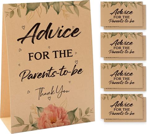 Amazon Advice Kraft Sign Kraft Advice Cards Set Gender