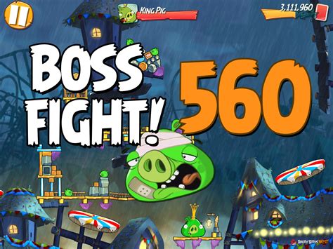 Angry Birds 2 Boss Fight Level 560 Walkthrough – Pig City The Pig Apple ...