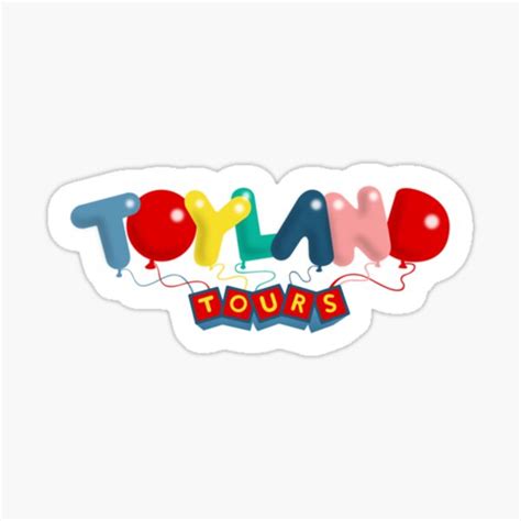 "Toyland Tours remastered logo graphic " Sticker for Sale by JESSDSN-CA ...