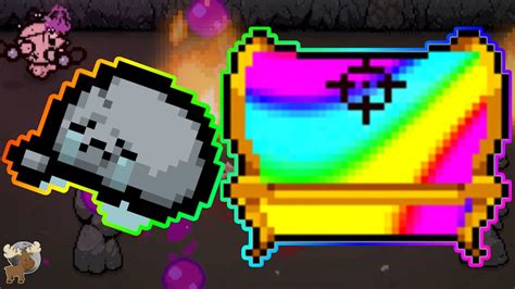 Rock Bottom Gungeon Rainbow Chest Hard Mode Challenge The Binding Of