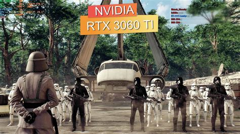 Star Wars Battlefront II RTX 3060 TI 8GB I3 13100F 3840 X 2160 UHD 4K