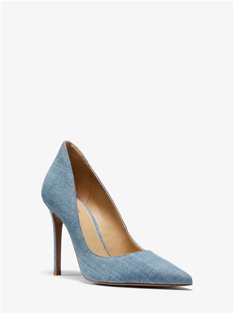 Michael Michael Kors Keke Denim Pump Shopstyle