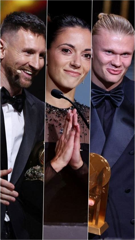 FOTO Gelar Ballon D Or 2023 Resmi Dimiliki Lionel Messi Dan Aitana