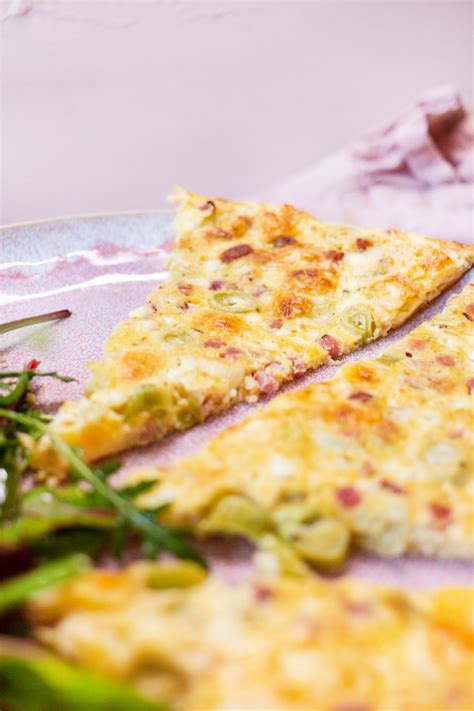 Sch Ttelpizza Flammkuchen Style Low Carb Glutenfrei Low Carb