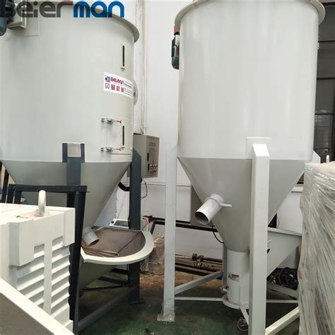 Plastic Granules Vertical Mixer Dryer Plastic Hopper Drying Machine