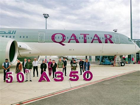 Qatar Airways Takes Delivery Of Three Airbus A350 1000 Read Qatar Tribune On The Go For