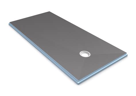 Wedi Fundo Primo Shower Base With Offset Drain Assembly 36 X 72