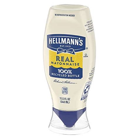 Hellmann S Real Mayonnaise Squeeze Bottle Made From 100 Recycled