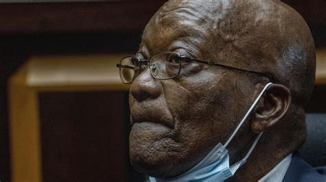 Former South African President Zuma Returned To Prison And Was Released