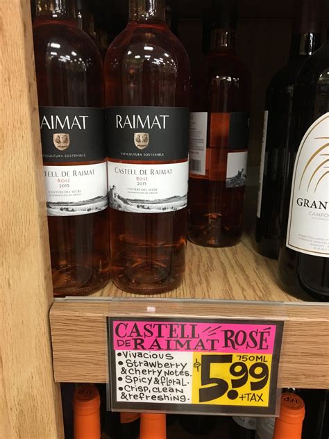 Trader Joe s Raimat Rosé 6 Rose flavored Trader joes Rose cocktail