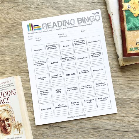 FREE Reading Bingo Printable for Kids | Motivating Kids to Read