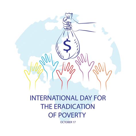 Premium Vector International Day For The Eradication Of Poverty