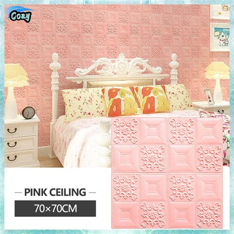 Big Size X Cm D Ceiling Wallpaper Foam Bricks Wall Sticker Foam