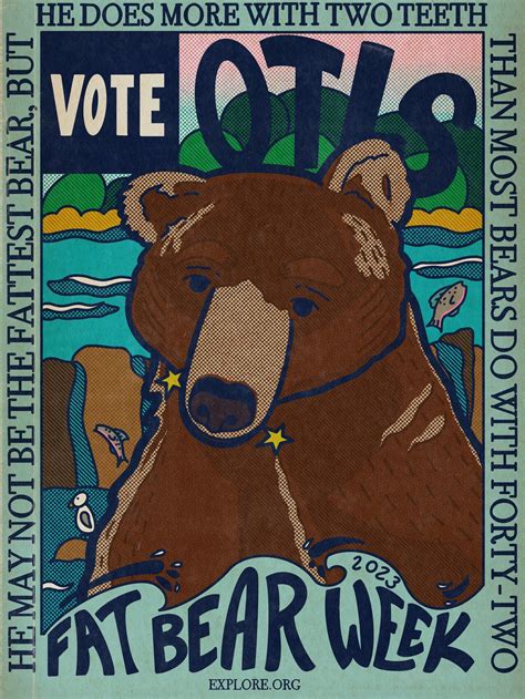 Fat Bear Campaign Poster Winners – 2023 | Explore