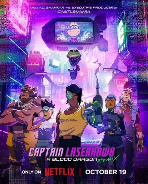 Ymmv Captain Laserhawk A Blood Dragon Remix Tv Tropes