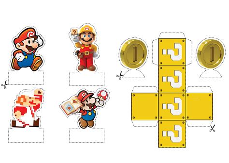 Mario Papercraft Templates