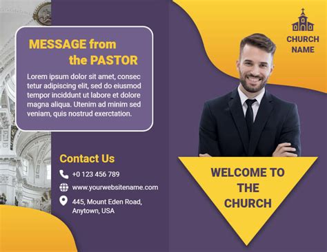 Church Brochure Templates