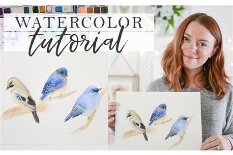 Easy Watercolor Paintings Of Birds