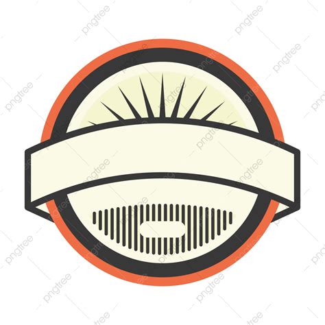 Blank Vintage Circle Logo