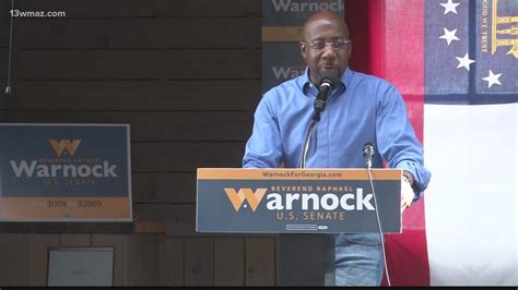 Georgia US Senator Raphael Warnock makes final stop in Macon | 13wmaz.com