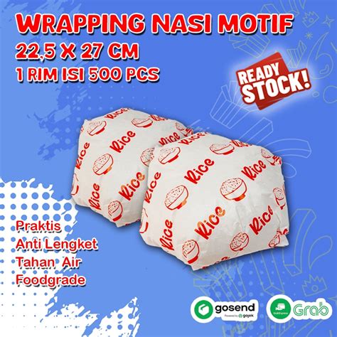 Jual Kertas Nasi Kfc Mcd Kertas Minyak Kertas Nasi Laminasi