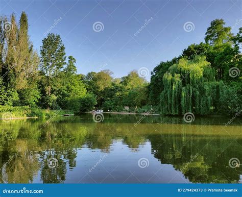 Bois De Vincennes Biggest Park On The East Side Of Paris France Stock