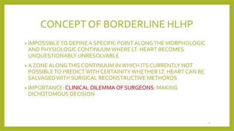 Hypoplastic Left Heart Syndrome And Norwood Procedure A Review Ppt