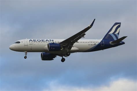 A320 Neo Aegean Airlines SX NEO At Strasbourg Entzheim Flickr