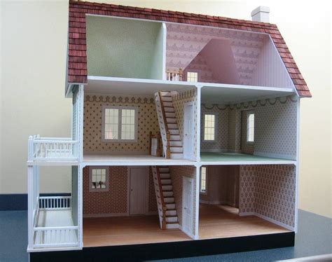 Victoria S Farmhouse Dollhouse The Bellingham Princess Ann With Wrap Around Porch → Doll