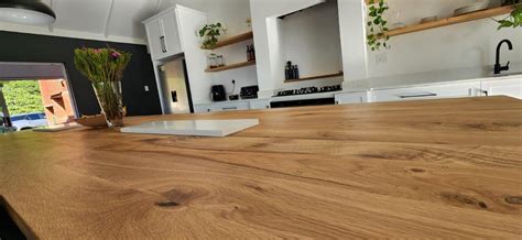 Grey Kalapana, White and Wood Modern Kitchen - Macsharp Timbers